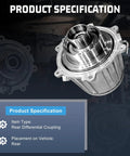 Product image showing Rear Differential Coupling Assembly AWD for Nissan Rogue Murano Qashqai Rogue Sport 2014-2020 Replacement Part 387614BF0A 387614BF1A Durable Solid OEM Grade Fitment.