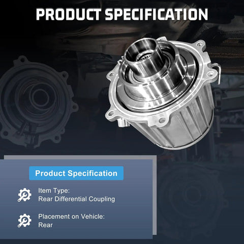 Product image showing Rear Differential Coupling Assembly AWD for Nissan Rogue Murano Qashqai Rogue Sport 2014-2020 Replacement Part 387614BF0A 387614BF1A Durable Solid OEM Grade Fitment.