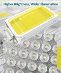 LED high brightness wick for JUDYSSY 360W Solar Street Lights Outdoor, showcasing higher brightness and wider illumination.