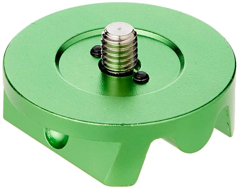 Green Star Adventurer Ball Head Adapter with 3/8 inch threaded post, dovetail compatible for telescope rig mounting in astrophotography gear.