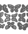 11 Piece Butterfly Metal Die Cuts Set For DIY Cards Scrapbooking And Embossing Frames Wedding Stencils High Detail Carbon Steel Dies