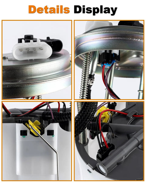 Electric Fuel Pump Assembly For Gas V8 Engines Compatible With 2004 2005 2006 2007 Chevy Tahoe GMC Yukon Cadillac Escalade details