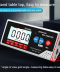 6000 Counts Digital Multimeter For Desktop Use With Auto Range, Rechargeable Battery, Smart PCB Testing Tool at 45-degree view