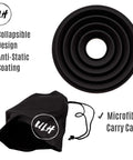 Ultimate Lens Hood For DSLR Cameras, Anti Reflection Rubber Hood, Universal Fit 49mm To 82mm Filter Thread, durable hood with case