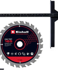 Professional Brushless Cordless Circular Saw Featuring 165MM Blade And Turbo Motor For Clean Wood Cutting And Heavy Duty Framing With Zero Bs Maintenance And Extended Runtime Built Tough For Serious Job Site Work, with 165mm circular saw blade.