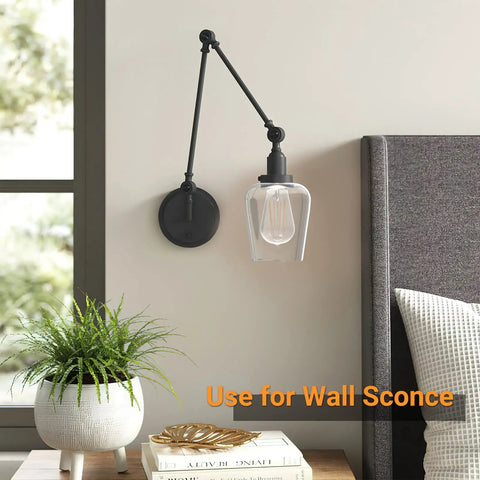 Two Pack Clear Glass Lamp Shade In Wine Cup Shape For Pendant Lights Chandeliers And Vanity Fixtures on wall sconce