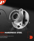 Two Front Wheel Bearing And Hub Assembly With ABS And Five Lug For Chevy HHR 2006 2011 Cobalt 2005 2010 G5 2007 2009