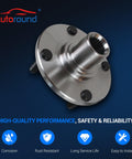 Front Wheel Bearing And Hub Assembly Kit For Ford Focus 2000 2011 Four Lug Front Left And Right Sides Drop-In Ready OEM-Grade
