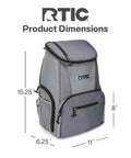 15 Can Capacity Backpack Cooler With Soft Insulated Design Built For On The Go Chill And Road Trip Ready Keeps Ice Up To 24 Hours
