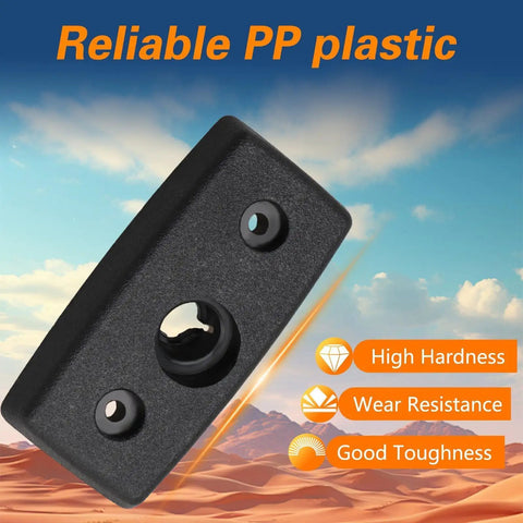 Jeep Wrangler Driver Side Sun Visor Mounting Clip Replacement Left Side Black Sun Visor Bracket For 2012 2013 2014 2015 2016 2017 2018