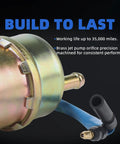 Electric Fuel Pump For Mule 3000 3010 3020 2500 2510 2520 1000 1988 1994 1997 1992 2000 2001 2003 2008 OE Replacement 49040-1055 brass details