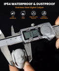 Digital Caliper 6 Inch All Metal IP54 Rated Tough As Nails With ABS Auto Off Inch mm Fraction Readout measuring object