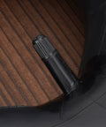 Close-up of 2-Pack 16x8.00-7 inner tube with TR13 straight valve stem for ATVs, showing durable rubber material.