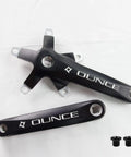 One Pair Universal Square Taper Bike Crank Arms 127mm 110mm BCD Fits City Road Mountain Folding Ebike Forged 6061 T6 Alloy