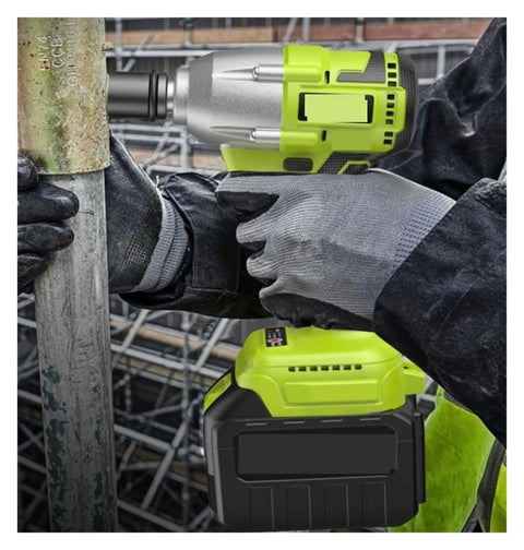 High Torque Brushless Cordless Impact Wrench With Fast Charging For Car Repair And Home Use. This Rechargeable Electric Power Tool Offers Reliable Performance In Tight Spaces And Reduces Hand Strain During Scaffold Work Or Auto Projects Providing Smooth