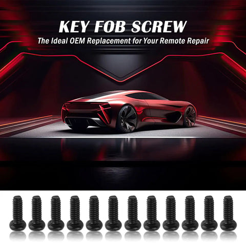 Stainless Steel M2 X 5 Key Fob Screws Kit 12 Pieces With Screwdriver For Honda Accord Civic CRV CRZ OEM 35116 SDA A11 Replacement