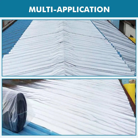 Outdoor Waterproof TPO Butyl Sheet Roll For RV And Marine Roof Repair, Weatherproof Sealant Tape installed on roof