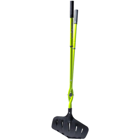 Gator Grabber Telescoping Leaf Cleanup Tool With Adjustable Handle Powder Coated Steel Shafts And Heavy Duty Poly Fiber Jaws