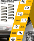 10 Piece Head Bolt Thread Inserts Kit M11 X 1.5 For Toyota Camry Years 2002 Through 2013 Solara Years 2002 Through 2005 RAV4