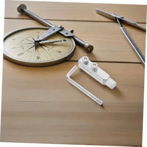 Grab This Ultimate 2pc Broken Valve Thread Extractor Kit For Tackling Stubborn Damaged Screws And Pipes Like A Total Boss With Easy Remove Power. silver 2pc valve thread extractor kit with Allen key on wood