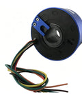 Kick Your Setup With This Heavy Duty Twenty Five Point Four Millimeter Hollow Shaft Slip Ring showing wiring and connector details.