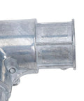 Rock Solid 3/4 Inch EMT Conduit Fitting Inside Corner Pull Elbow 90 Degree Bend with durable zinc material for tight space installations.