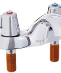 Mid Arc Chrome Faucet With Vandal Resistant Outlet And Lever Handles Built To Last From Canada Easy Install Model 21C143