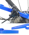 Bike Disc Brake Pad Spreader And Piston Press Tool For Shimano Calipers Road And MTB Brake Caliper Reset, blue plastic