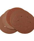 Top Notch Sandpaper Pack Featuring 50pcs Grit 180 Aluminum Oxide Discs With Hook Loop For Fast Wood Metal Rust Removal Polishing And Smoothing Surfaces - assorted sanding discs, 180 grit.