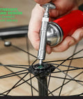 Compact Pneumatic Grease Gun With Short Nozzle For Precise Lubrication, Handy One Hand Operated Mini Tool, All Metal Construction used on bike wheel