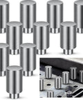 Ten Pack Welding Table Fixture Pins Five Eighths Inch By One Inch By One And A Half Inch Stop Alignment Square For Quick Setup Fixturing Kit And Essential Welding Table Accessories