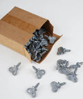 50 Pack License Plate Thumb Screws For Secure Mounting, Rustproof And Easy Installation, Universal Fit scattered from box