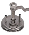 Fabater boat cam latch, adjustable 1.25–2.75 in, 316 stainless steel, flush mount with back plate
