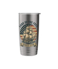 Patriotic Sailboat Stainless Steel Insulated Tumbler For Cold And Hot Beverages Red White And Blue Fourth Of July Gear For Independence Day