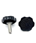Top Shelf 3/8 Inch Thumb Screws With Ergonomic Round Hex Clamping Knobs 304 Stainless Steel Rust Resistant Bolt Caps for Woodworking Jigs