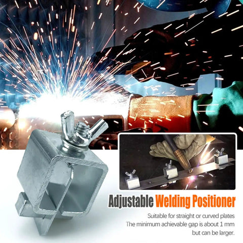 Adjustable welding positioner for metal working, perfect for gap adjustments in DIY fabrication projects. Grab These Super Handy 8 Pcs Sheet Metal Butt Welding Clamps Perfect For Truck And Car Door Skin Panels Rustproof Positioners To Level Up Your Diy Fabrication Jobs Today.
