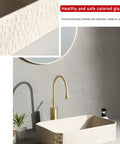 Modern Artistic Bathroom Vessel Sink - Above Counter Ceramic Washbasin for Indoor/Outdoor Use, Includes Accessories - Stylish Balcony Basin for Home Decor close-up, showing glaze and faucet.