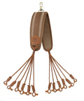 Canvas Bird Game Carrier For Waterfowl And Small Animals, Hanging Tote With 12 Waxed Cord Loops and Brass Snap Hook