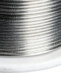 Close-up of Go To Pro Grade Solder Wire With Fine Diameter Soft Melting for compact electronics on white spool.