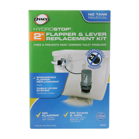 Leak Proof Toilet Flapper Replacement That Ends Leaks And Fits Most Toilets From Front Side Or Angle Mount With Standard Two To Two And One Half Inch Flush Valves Easy Install And Durable Rubber Seal