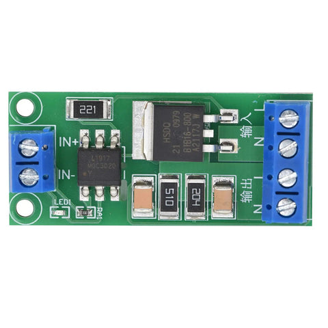 Three Point Three Volt To Twenty Four Volt SCR Module With Optocoupler Isolation High Power Signal Converter top view