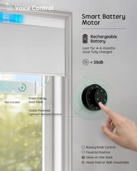 Level Up Your Home With These Dope Custom Photo Printed Motorized Blinds Featuring Effortless Remote Control Operation Fully Custom Sized Smart Roller Shades To Block Sunlight And Add Some Fresh Vibes To Any Room. Smart battery motor with a user-friendly knob and eco-friendly features.
