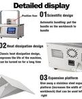 Detailed display of HuanEssentric High Speed Automatic Bundling Machine With Adjustable Tightness and Two Use Modes for secure packaging.