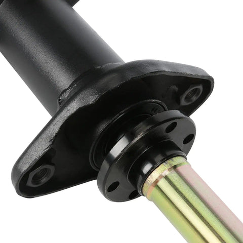 Close-up of 32 Inch Rear Axle Complete Assembly Kit with Four Stud Carrier Wheel Hub for GY6 125cc 150cc ATV Quad Buggy Go Kart