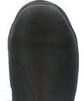 Close-up of Site Crew Approved Professional Heavy Duty Mens Steel Toe Work Boots Featuring Triple Rubber Toe Caps.