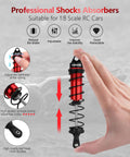 Heavy Duty Adjustable Front 110mm And Rear 130mm RC Shock Absorber Set for 1/8 Scale Buggies and Truggies demonstration