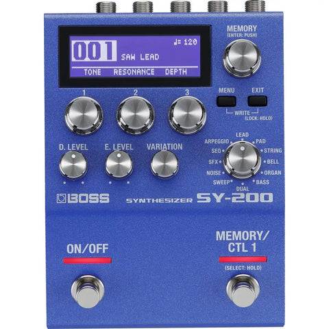 Compact Polyphonic Guitar Synth Pedal With 128 Presets And 171 Rich Sounds Full MIDI I O For Guitar And Bass 200 Series Build
