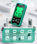 3 In 1 EMF Detector For EF MF And RF And WiFi Radiation Readings Must Have Portable EMF Meter With Color Sound And Light Alarm Rechargeable Battery