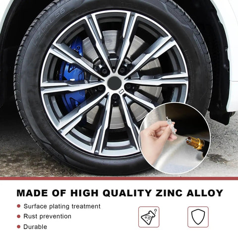 Premium Tire Valve Core Kit 10 Pack Replacement For Cars, Motorcycles, Bicycles And Trucks near car wheel