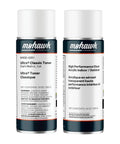 Superior Dark Walnut Wood Refinishing Stain And Seal Sprays In One Kickass Bundle showcasing two 13 oz aerosol spray cans.